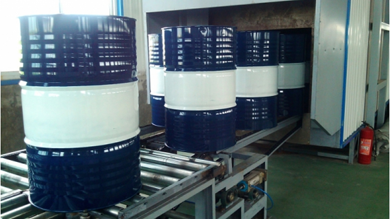 Оборудование для покраски бочек